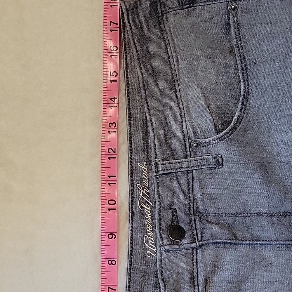 Universal Thread Distressed skinny Gray Jeans 16 - Picture 8 of 9